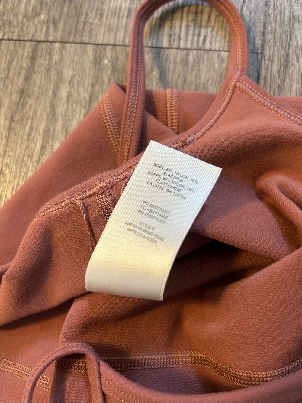 Wilfred Free Aritzia Bike Short Romper XS Dusty Rose Athletic One Piece - Picture 4 of 7